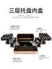 Venta Directa de Fábrica de Herramientas para Pestañas y Uñas, Caja de Maquillaje, Gran Capacidad, Portátil, Caja de Almacenamiento Profesional para Maquillaje para Uso en Casa