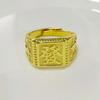 Anillo para Hombre Vietnam Shajin Seiko Anillo Grueso Rubio Fucai Grande Joyería Comercio Electrónico Suministro en Vivo Venta al por Mayor