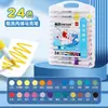 Deli Hm375 Marcador Acrílico Fácil de Lavar Bolígrafo de Color Lavable Estudiante de Arte Niños Set de Dibujo para Capas y Colorear