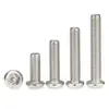 Fabricante Original Tornillos de Seguridad Torx de Cabeza Redonda de Acero Inoxidable 304 M2-M10 Tornillos Torx de Cabeza Plana con Post