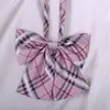 Corbata de Lazo JK Japonesa Uniforme de Estudiante Camisa Cuello Pequeño Flor Estilo Universitario Traje de Marinero Lazo Combinable Rojo Azul