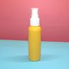 Frasco Spray Colorido de 60ml para Cuidado de Óculos Líquido de Limpeza Frasco Spray de Loção de Plástico Pet Recarregável Perfume Frasco Spray Pequeno