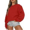 Comércio Exterior Novos Moletons Masculinos e Femininos de Outono e Inverno Soltos Casuais Esportivos Pulôveres Moletons de Outono e Inverno de Gola Redonda Blusas de Lã