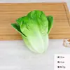 Ferramentas de Vegetais Conjunto de Enfeites de Frutas e Vegetais Repolho Falso Pepino Alface Brócolis Auxílios de Ensino Alimentar Decorações Peças de Exibição