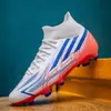 Nuevos zapatos de fútbol juveniles de corte bajo transfronterizos para hombres y mujeres, adecuados para competición y entrenamiento en césped artificial