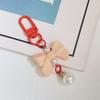 Nuevo colgante de lazo de color caramelo para teléfono móvil, joyería para auriculares, bolso, accesorios para equipaje, ropa, regalo para estudiantes