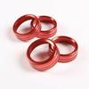 Adecuado para Toyota Tacoma Tacoma anillo de perilla cubierta de anillo de perilla de interruptor de aire acondicionado anillo de decoración de botón de CD