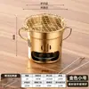 Estufa para preparar té, estufa de barbacoa, estufa de carbón, estufa portátil de mano para preparar té, parrilla de carbón para exteriores de camping
