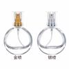 Spot fornecimento B040-25ml cristal frasco de vidro transparente / frasco de perfume / frasco de perfume redondo / frasco vazio