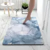 La Alfombrilla de Tierra de Diatomeas con Patrón Dorado Más Vendida de Rusia para Comercio Transfronterizo, Alfombrilla Antideslizante Absorbente de Agua de Secado Rápido para Baño del Hogar
