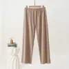 Novas Calças Legging de Veludo Slimming para Casa Outono/Inverno 2026 para Mulheres, Cor Sólida de Cintura Alta, Adequadas para Casa e Uso Externo, Calças Cropped