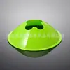 Conjunto de discos marcadores em formato de flor, marcadores de treinamento para futebol, basquete, patinação, discos marcadores para treinamento de aptidão física infantil