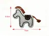 Nuevos Accesorios de Bordado de Ponis Solubles en Agua en Stock para Suéteres de Lana, Fundas de Teléfono, Sobres Rojos, Zapatos, Sombreros, Ropa, Decoración de Calcetines