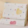 Fundas de almohada de látex de terciopelo de leche, un par de fundas de almohada de franela color coral para niños 40X60 Fundas protectoras para almohadas viscoelásticas