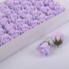 Flor de Jabón de Rosa de Tres Capas de Fábrica de Origen con Base, Caja de Regalo para el Día de San Valentín Ramo Individual de Flores