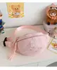 Nueva Bolsa Cruzada Ligera de Lona para Pecho Bolso de Cintura de Nicho para Mujer Simple Versátil Deportiva Bolsa Dumpling Repelente al Agua Bolso de un Solo Hombro