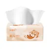 Papel de Lenço Suave Personalizado para Uso Doméstico, Pacotes Grandes de Lenço Facial OEM, Comércio de Importação e Exportação, Papel de Polpa de Madeira Virgem ODM