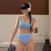Traje de Baño Bikini Nuevo Traje de Baño para Mujer Traje de Baño de Aguas Termales Sexy de Gama Alta Push-Up Pechos Pequeños Bikini Puro Deseo