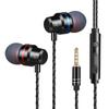 Dropshipping 2026 Novo Modelo Fones de Ouvido Intra-auriculares Fones de Ouvido com Graves Pesados de Metal Fones de Ouvido Universais para Celulares e Computadores com Microfone