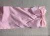 Meias de Laço Transfronteiriças, Meias de Veludo Ligeiramente Transparentes 80D, Meias Finas Brancas Lolita de Cor Contrastante Acima do Joelho, Rosa