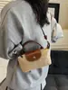 Bolso de Mano Pequeño Tejido Transfronterizo para Mujer Verano 2026 Nuevo Estilo Bolso de Hombro Único Cruzado Bolso Pequeño para Vacaciones en la Playa Bolso Tejido de Paja