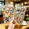 Nuevo broche de metal lindo de dibujos animados de comercio exterior, pin de insignia de aleación personalizado de moda ins japonesa para mujer