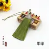 Punta de nudo chino con borla de boca de pez de 8 cm, colgante de punta, accesorios colgantes para bricolaje, venta al por mayor