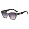 Nuevas Gafas de Sol de Moda Europeas y Americanas Ojo de Gato para Mujer, Gafas de Sol Personalizadas Estilo Callejero para Mujer, Gafas de Sol al por Mayor Transfronterizas