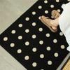 Felpudo de entrada de lujo ligero de estilo francés, felpudo de entrada de alto nivel, felpudo de entrada de lana sintética, felpudo para mesa de centro, alfombra para mesita de noche
