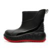 Novos Sapatos de Água Masculinos Elegantes de Cano Médio Impermeáveis Antiderrapantes para Exterior com Forro de Lã, Quentes Versátil Japonês À Prova de Chuva Transfronteiriço