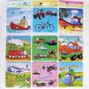 Juguetes de rompecabezas para la educación temprana de los niños, tablero de rompecabezas de dibujos animados para niños, regalo al por mayor, rompecabezas grande hecho de papel