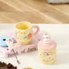 Taza de Cerámica de Capibara Linda Creativa Taza de Agua de Dibujos Animados para Estudiantes Taza de Café de Alto Valor Taza de Capibara Taza de Té