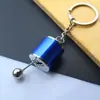 Acessórios para Carro Modificado Simulação Chaveiro Amortecedor Caixa de Câmbio Disco de Freio Chave Ajustável Pingente Ferramenta para Carro