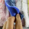 Peluche de Conejo Grande de Dos Tonos, Piel Sintética de Conejo Súper Suave, Ropa de Piel Sintética Deslavada Blanca y Deslavada, Juguetes, Zapatos, Telas para Equipaje