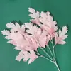Folhas Artificiais para Decorações de Casamento, Plantas Verdes, Arranjos Florais, Folhas de Clematis, Folhas de Bluebird, Decoração de Casa, Decoração Externa, Atacado do Fabricante