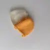 Gorro de lana cálido para bebé estilo coreano ins color liso otoño e invierno para niños y niñas simple versátil gorro para el frío