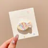 Pinzas laterales estilo dopamina con un toque de alta gama, pinzas delicadas con flecos para niñas, pasadores dulces, pinzas de cocodrilo a la moda
