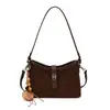 Bolso de Axila Mate Vintage para Mujer 2026 Nuevo Otoño Gama Alta Nicho Lujo Ligero de un Solo Hombro Cruzado de Moda Bolso Cubo