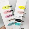 Nuevos Pasadores de Pelo Coreanos y Japoneses Pasadores Lisos Pasadores de Tabla de Surf Accesorios para el Cabello para Mujeres Pinzas de Pato Rotos de Tarjeta Accesorios para el Cabello al por Mayor