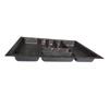 Fábrica de Foshan Stock Caja de Almacenamiento de Plástico Patrón de Mármol Bandeja para Cubiertos Bandeja de Rejillas para Cajón de Gabinete de Cocina Cuchillo ABS