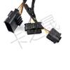 Aplicable al arnés de cableado del ojo eléctrico del radar del parachoques delantero de BMW Serie 3 61129438230