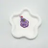 Llavero Inspirador con Texto de Flor Marea Nacional Estudiante Creativo Regalo de Acompañamiento Bolsa de Regalo Pequeña Colgante de Bendición Regalo Pequeño
