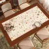 Jogo Americano de Jantar Retrô Estilo Francês, Impermeável, à Prova de Óleo, Resistente ao Calor, Lavável, Toalha de Mesa de Café, Luxo Leve, Sensação de Alto Padrão, Protetor de Mesa