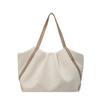 Bolsa Tote Feminina 2024 Verão Novas Bolsas Estilista Grande Capacidade Plissada Nuvem Bolsa de Mão para o Dia a Dia
