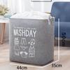 Cesta Bolso de Almacenamiento para Colcha Gran Capacidad Engrosada Plegable Cesta para Ropa Sucia de Astronauta Impermeable y a Prueba de Humedad Bolsa de Empaque para Mudanza