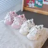 Zapatos de papá estilo nuevo, zapatillas deportivas transpirables, zapatillas deportivas para niños, zapatos para niñas y niños, zapatillas casuales de malla primavera y otoño 2026