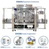 Máquina Rellenadora Automática de Pistón Servo de Ocho Cabezales para Llenado Cuantitativo de Aceite de Cacahuete Comestible y Miel, Fabricante de Máquinas Rellenadoras de Botellas y Latas para Uso Comercial