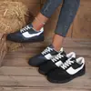 Zapatillas Deportivas Casuales Nuevas para Mujer Primavera y Otoño 2026 Versátiles Cómodas Zapatos de Entrenamiento Alemanes Zapatos Casuales Negros para Mujer