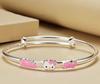 Pulsera para niños perro Yugui niñas niña pequeña estrella hermanas Delu amigas pulsera pulsera regalo de cumpleaños para estudiante de primaria