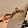 Presilha Banana Vertical para Rabo de Cavalo Alto, Presilha de Cabelo Antiderrapante de Tamanho Médio para Mulheres, Estilo Coreano, Acessório de Cabelo Moderno